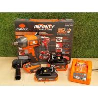 ราคา บล็อกกระแทกไร้สาย1/2นิ้ว ไร้แปรงถ่าน 20V Li-ion INF-12IWBL [PUMPKIN] 50262 INFINITY POWER 20V. (13682394760)