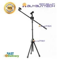 ราคา buybuytech Microphone Stand ขาไมค์ 2หัว พร้อม คอจับไมค์ 2 คอ (3282058905)