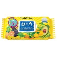 ราคา [ 3 in one ]Saborino Morning Facial Sheet Maskแผ่นมาสก์ทำความสะอาด+บำรุง+ฟื้นฟูผิวขาวกระจ่างใสSaborino Fruity Herb32แผ่น (7155580375)