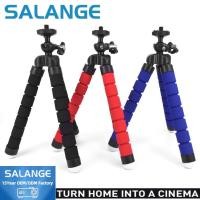 ราคา Salange ขาตั้งกล้องขนาดเล็กสําหรับกล้องโปรเจคเตอร์ IPhone Samsung Tripe Holder Clip ฟองน้ํายืดหยุ่น Octopus Bracket ขาตั้งโทรศัพท์มือถือแบบโค้งงอได้ (เฉพาะขาตั้งไม่มีคลิปโทรศัพท์มือถือ) (40629448642)