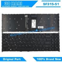 ราคา Acer Aspire 3 A315-22 A315-23 A315-34 A315-42 A315-42G คีย์บอร์ดแบ็คไลท์ (40130624555)