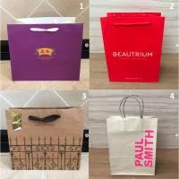 ราคา ถุงกระดาษ ถุง แบรนด์ Tasty Congee , BEAUTRIUM , nano universe และ Paul Smith ของแท้ สวยหรูมาก สภาพใหม่ (9143489648)
