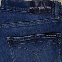 ราคา Calvin Klein ยีนส์ฟอกยืดสีเข้ม มือสองสภาพดี (27729012305)