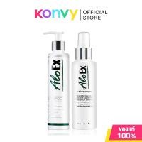 ราคา AloEx Hair Regrowth Set [Shampoo 200ml + Serum 120ml] 2pcs. (1531871721)