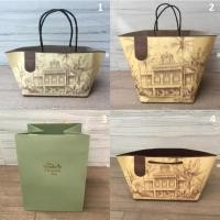 ราคา ถุง ถุงกระดาษ แบรนด์ Mandarin Oriental สวย หรูหราไฮโซ ลายสวยมาก ของแท้ ลายเอกลักษณ์ สภาพใหม่ ใส่ของขวัญ (17313752626)