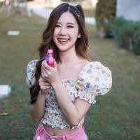 ราคา เสื้อครอปสม็อคทั้งตัว “Dott popup crop” แบบk. June bnk (2301343477)