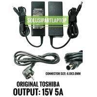 ราคา TOSHIBA SATELLITE M105 M15 M30 15V 5A 6.0*3.0MM คุณภาพดั้งเดิม ADAPTER (27192093398)