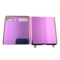 ราคา สําหรับ Samsung Galaxy Z Flip 4G SM-F700 F700 แบตเตอรี่ฝาหลังกระจกด้านหลังประตูเปลี่ยนเลนส์กล้อง (54608031542)