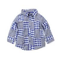 ราคา เสื้อเชิ้ตเด็ก GAP ลายสก็อต สีน้ำเงิน (41528717010)