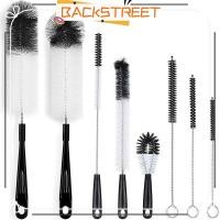 ราคา BACKSTAGE 8PCS แปรงทําความสะอาดขวด,พร้อมแปรงทําความสะอาดแปรงขวดพลาสติกด้ามยาว,น้ํายาทําความสะอาดขวดน้ําอเนกประสงค์ในครัวเรือน (52460362519)