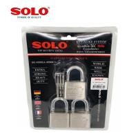 ราคา กุญแจคีย์อะไล้ท์SOLO รุ่น 4588(Stainless Steel)-40 มม.(3 ตัวชุดและ4ตัวชุด) (4183287185)