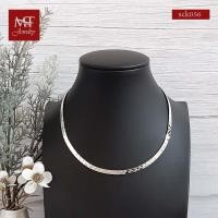 ราคา MT สร้อยคอโช๊คเกอร์ เงินแท้ โช๊คเกอร์แบบแข็ง กว้าง 5 มม. ยาว 16 นิ้ว Choker (sck056) MT Jewelry (2432835638)