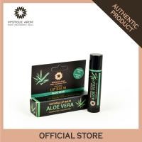ราคา MYSTIQUE AROM มิสทิค อารมณ์ ลิปบาล์มธรรมชาติ Natural Beeswax Lip Balm - อโลเวร่า (ว่านหางจระเข้) Aloe Vera 5 ml (3634697279)