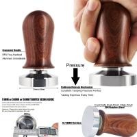 ราคา Coffee Tamper 51MM 58MM Stainless steel Pressure Calibrated Barista Coffee Press Coffeeware Barista Tools (11870506021)