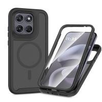 ราคา ปกป้องหน้าจอ 2-in-1 360° การป้องกันอย่างทั้งหมดสําหรับ Motorola Moto G67 G77 Matte Magnetic กันกระแทกเคสโทรศัพท์ฝาครอบปลอก (42280356881)