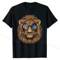 ราคา เสื้อยืดวินเทจเสื้อยืด ผ้าฝ้าย พิมพ์ลายสิงโตกาแล็กซี่ แว่นตากันแดด สําหรับผู้ชายS-3XL (19720882923)