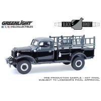 ราคา GreenLight GreenLight 1: 64 1946 Dodge Power Wagon Dodge Power Truck Fire Truck-Black Bandit Black Bandit Series Season 30 Vehicle Brand: Dodg (26044669254)