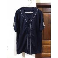 ราคา ส่งต่องานมือ2 เสื้อเบสบอล สีกรม เท่ๆเลย แบรนด์adidas (29769574138)