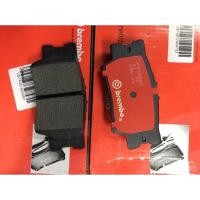 ราคา ผ้าเบรคหน้า honda integra DC5 ผ้าเบรคหลัง ยี่ห้อ Brembo อะไหล่แท้ (29135854243)