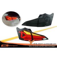 ราคา YARIS 2017 HATCHBACK 5D ไฟท้าย GR STYLE SMOKE Running Light นวัตกรรมรถหรูสมัยใหม่ (53659747654)