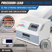 ราคา ITECH SMT High Quality PCB Hot Air Reflow Oven Smd Infrared IC Heater Soldering Industrial Reflow Oven RF-A250 With LCD (29730943472)