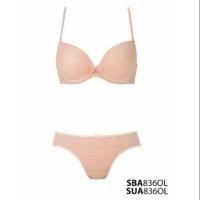 ราคา เซ็ทชุดชั้นใน sabina Doomm Doomm สีโอรส (674213856)