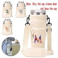 ราคา กระเป๋าใส่แก้วน้ำพกพาสีขาวสำหรับกลางแจ้ง น้ำหนักเบา กันลื่น ปลอกแก้วน้ำ กระเป๋าสะพายข้าง กระเป๋าใส่ขวดน้ำ สำหรับโรงเรียน (54110422477)