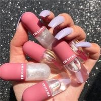 ราคา ⌛️พร้อมส่ง⏳ส่งจากไทย Mini capsule lip ลิปกลอส transparent gloss oil ลิปกลอสแคปซูลใสให้ความชุ่มชื้น 3สี (11604281313)