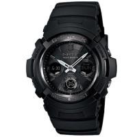 ราคา Casio G-Shock นาฬิกาข้อมือผู้ชาย สายเรซิ่น รุ่น AWG-M100B-1A - สีดำ (283181236)