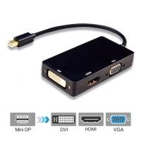ราคา ตัวแปลง Mini DP เป็น HDMI/DVI/VGA (ที่รองรับ Thunderbolt) - MDP1IN3 (24103186719)