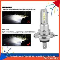 ราคา Moon * 2 ชิ้น/เซ็ต H4 LED ไฟหน้าหลอดไฟแสงสีขาวประหยัดพลังงาน 8 LEDs ความสว่างสูงไฟหน้าหลอดไฟสําหรับรถยนต์ (55607349020)