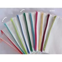 ราคา กระเป๋าใส่ดินสอ ขนาด 4.5x8 นิ้ว ผ้าดิบสีขาว เลือกสีซิปได้ค่ะ (21687053994)