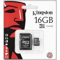 ราคา 16 GB MICRO SD CARD KINGSTON CLASS 4 (302286788)
