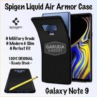 ราคา Samsung Galaxy Note 9 Spigen Liquid Air Armor Military Grade Anti Crack Soft Silicone Casing Cover Original New (44801940707)