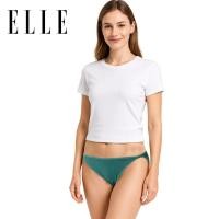 ราคา ELLE กางเกงชัั้นใน รุ่น QV7027ทรง Sexy Bikini/บิกินี่ ผ้าไมโครเนื้อนุ่ม (26316678096)