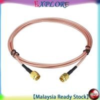 ราคา SMA-J ตัวผู้ถึงสายปรับโคแอกเชียล RF ตัวผู้เป็นสายเคเบิลต่อขยายเสาอากาศ สาย RG316 สายโคแอกเซียล (58053175324)