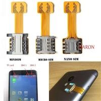 ราคา DARON SIM Extender Micro SD Extension Adapter Nano Mini Card SD Hybrid สําหรับ Huawei การ์ดอะแดปเตอร์ (41280554342)