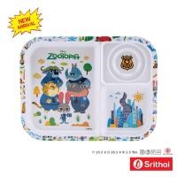 ราคา Srithai Melamine ถาดหลุม เมลามีน ลาย ZOOTOPIA T 6044-10.5 (56000735289)