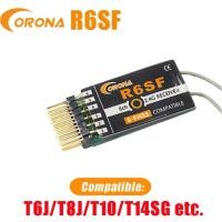 ราคา [รีซีฟ] Corona R6SF ( 6 ช่อง) Futaba 6J,6K,8J,10J,14SG,16Sz,18SZ หรือกับวิทยุรุ่นอื่นในระบบ S-FHSS (21490085793)