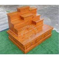 ราคา โต๊ะหมู่บูชาไม้สัก โมเดิร์นไม้สัก หน้า7 หมู่9 เจาะกุญแจเพิ่ม ขนาด กว้าง 80 ยาว 120 สูง 30 สูงรวม 90 ซม. (21676419180)