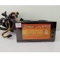 ราคา พาวเวอร์ซัพพลาย DTECH DT-650 550 W ( MAX ) มีสายไฟเลี้ยงการ์ดจอ 6 PIN (22316106124)