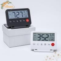 ราคา SIBAO นาฬิกาปลุกสําหรับเดินทาง, นาฬิกาแฟชั่นขนาดเล็กแบบพับอุณหภูมิ, นาฬิกา LED ดิจิตอลในบ้าน LCD แบบพกพา 12/24H (41079224228)