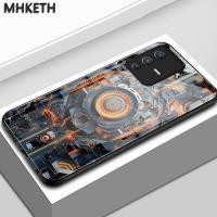 ราคา เคสสำหรับ VIVO V23 5G V23i 5G V23E 4G V23E 5G Y75 เคสโทรศัพท์ฝาครอบด้านหลังกันกระแทกแก้วเมชาที่ทันสมัย (28491531480)