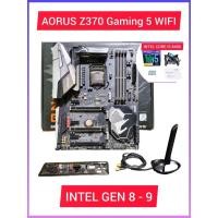 ราคา ( ร้านไทย พร้อมส่ง ) CPU I5 8400 + MB Aorus Z370 Gaming 5 wifi (43475379473)