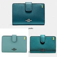 ราคา COACH MEDIUM CORNER ZIP WALLET (9350072802)