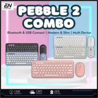 ราคา Logitech Pebble Keys 2 K380s + Pebble Mouse 2 M350s Bluetooth Combo [Bluetooth/Lightweight/Minimalist/Quiet] (51410173301)