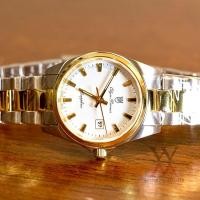 ราคา นาฬิกา OP (Olym Pianus) รุ่น 1001L27-1-403E -White Dial- 27 mm. Sapphire Quartz JAPAN MOV'T (หน้าขาว-เรือนสองกษัตริย์) (28078302915)