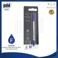 ราคา PARKER ไส้ปากกาโรลเลอร์บอล PARKER QUINK Rollerball Refill หมึกน้ำเงิน, หมึกดำ หัว F 0.5 , M 0.7 [Pdd Premium] (8064723373)