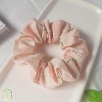 ราคา Scrunchies Pink Peach ยางรัดผม ผ้าคอตตอน100 (24806534480)