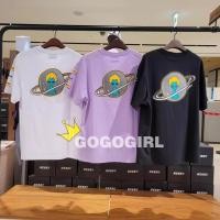 ราคา Ner.dy เสื้อยืดแขนสั้นพิมพ์ลายเอเลี่ยนแฟชั่นใหม่สําหรับผู้ชายและผู้หญิงคู่ (50008979755)
